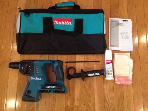 Makita 18-volt lxt x2 lithium-ion 1 in. cordless rotary hammer (tool-only) for sale