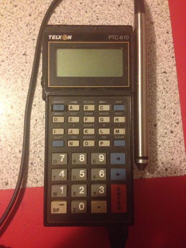 Telxon Pic-610 Handheld Barcode Scanner,35 Key, 4 Line Display