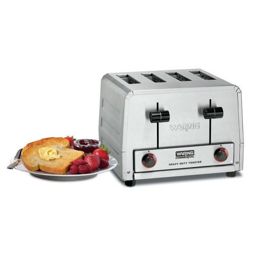 Waring #WCT800 Heavy Duty Four Slice Commercial Toaster 120V