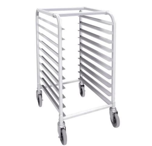 Aluminum 10 tier bun rack 20 1/4&#034;x26&#034;x38 1/2&#034; with 4 casters for sale