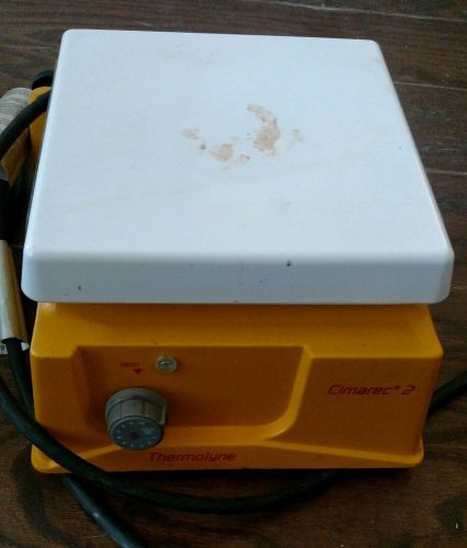 Thermolyne Cimarec 2 Hot Plate 7.5&#034; x 7.5&#034; HP46825, working