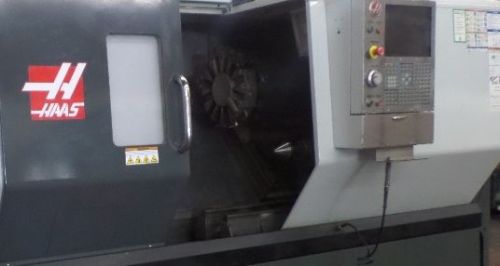 2010 haas st-30, tail stock, gear box option, belt conveyor and only 863 spindle for sale