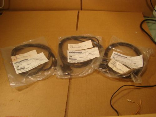 Lot 3 GEIT PCCBL-419 9-Pin Serial PC Cables to Mini 9 D-Sub (021-085-419)