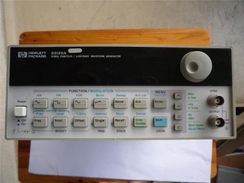 Hp/agilent 33120a 15mhz arbitrary waveform function generator for sale