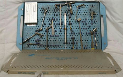 Vintage zimmer ect internal fracture fixation medical instrument set 2600-01 for sale