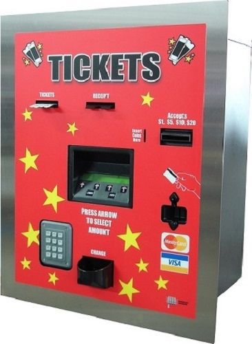 American changer - ac107 ticket kiosk - bill changer for sale
