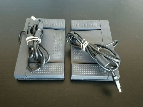 Olympus RS-25 and rs23 Foot Pedal lot of 2 for Transcription usb pc