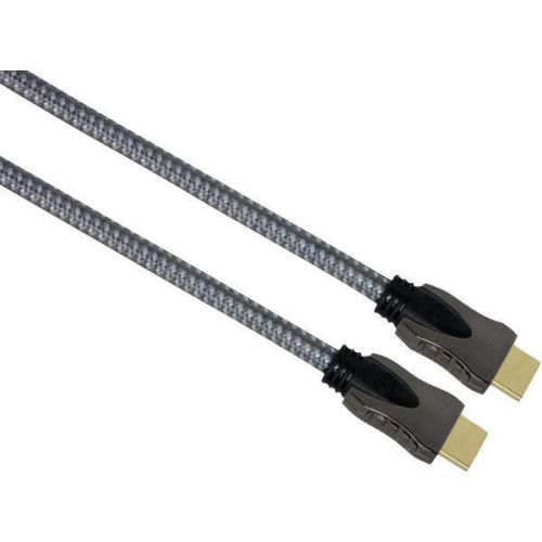 GE 87675 A Plug to A Plug HDMI Cable - Braided - 12ft