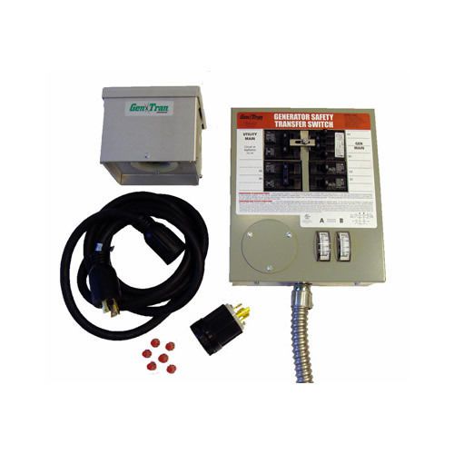 Gentran 30 amp/20 amp power manual transfer switch kit for sale