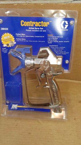Graco 288420 Airless Two Finger FTx  Contractor Paint Spray Gun W/ 517 Tip