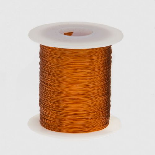 30 AWG Gauge Enameled Copper Magnet Wire 4oz 783&#039; Length 0.0114&#034; 200C Natural