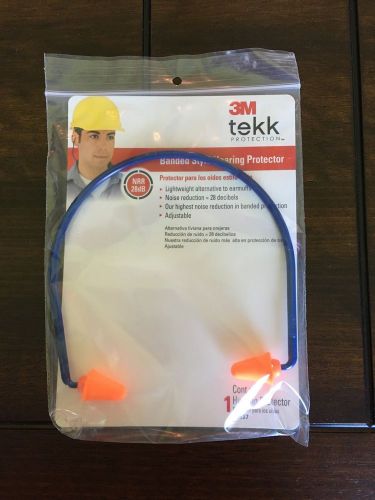 3M Tekk Banded Style Hearing Protector 28 decibels 90537
