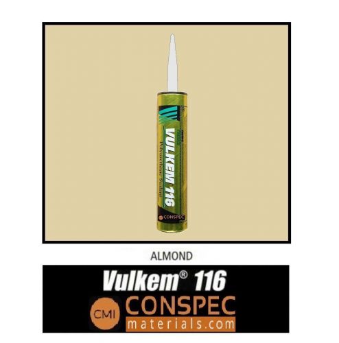 Tremco vulkem 116 almond polyurethane sealant - 10.1 oz cartridge for sale