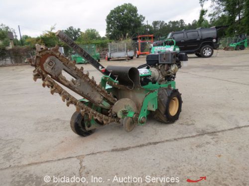2012 ditch witch rt-10 self propelled walk behind trencher honda gas 30&#034; depth for sale