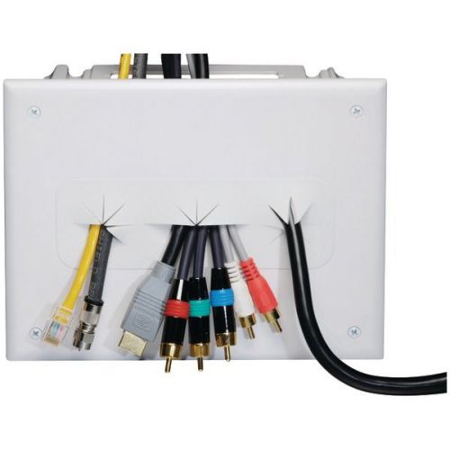 Datacomm Electronics 45-0010-WH Recessed Media Box - White