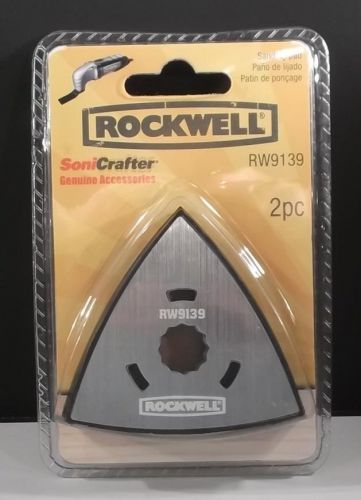 Rockwell RW9139 Genuine Sonicrafter Sanding Pad 2-Piece New