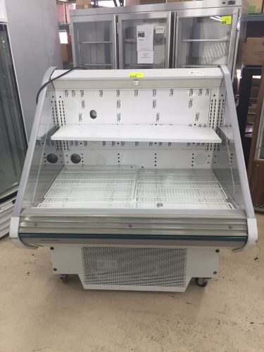 Hill Phoenix 03UMA4-56 Refrigerated Cheese/Vegetable Deli Case Grab and Go Open