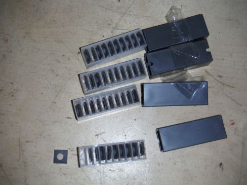 4 packs of 10 carbide inserts for wood planers 14mm x 14mm x 2mm for sale
