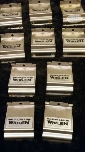 WHELEN light bar mounting brackets /lot of 10 model 63190