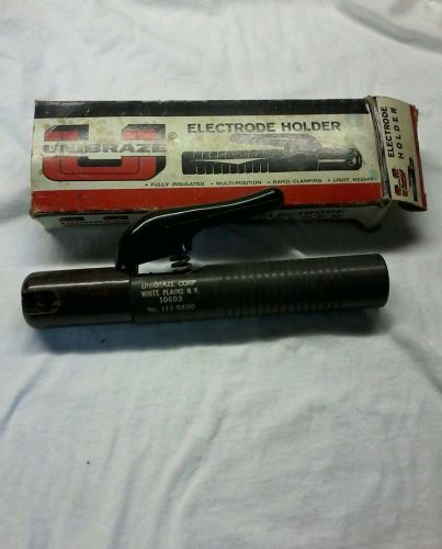 Unibraze electrode holder