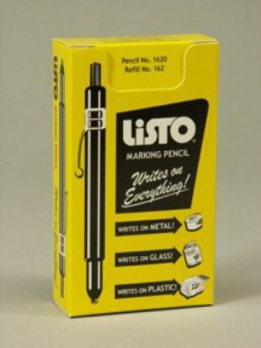 Listo 1620 marking pencil, box of 12, assorted colors for sale