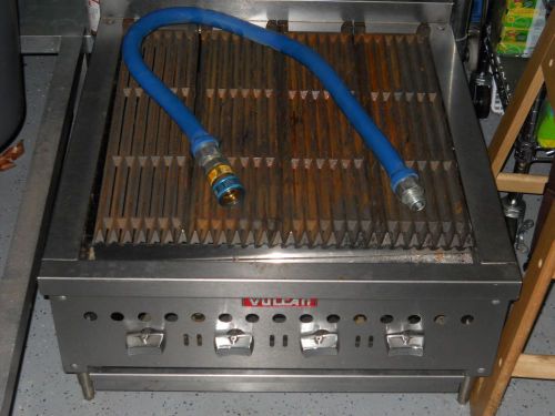Vulcan radiant gas charbroiler, countertop 25&#034; wide. new for sale