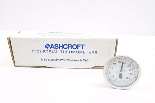 New ashcroft 30 ei 60 r 090 thermometer -40-0-160f 3 in 1/2 in npt d530569 for sale