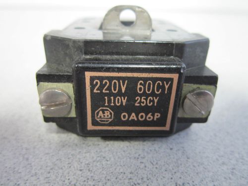 Coil PN OAO6P  NSN 5950000755583 Appears Unused 220V 60CY