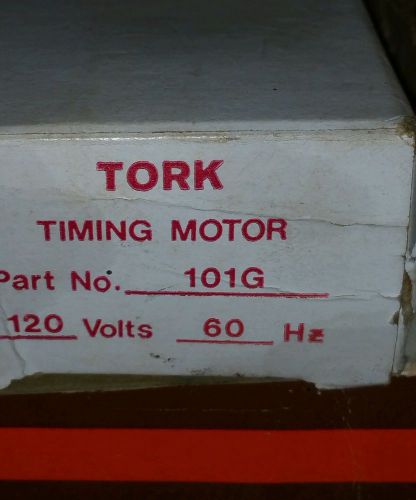 TORK 101G TIMING MOTOR NEW IN BOX 120V 60HZ