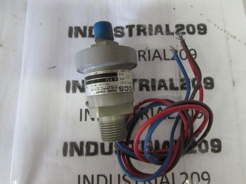 CCS DUAL SNAP PRESSURE SWITCH 611G1 NEW