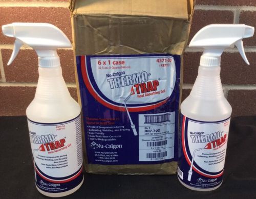 Thermo trap nu-calgon heat sink 4371-32 6 bottles heat absorbing gel for sale