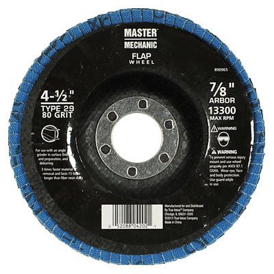 Disston company 4.5-inch 80-grit zirconia flap disc for sale