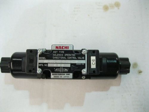 NEW NACHI WET TYPE SOLENOID OPERATED DIRECTIONAL CONTROL VALVE SSG01C6RD1E20