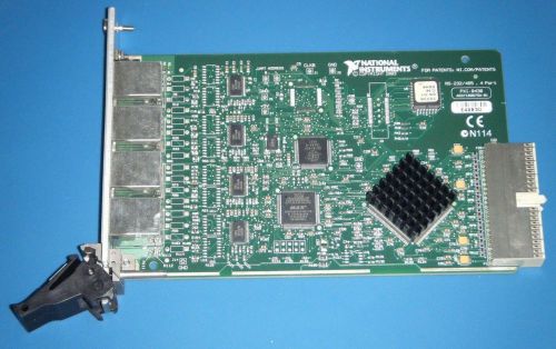 *Tested* National Instruments NI PXI-8430/4 4-Port RS232, 4 Cables &amp; Software