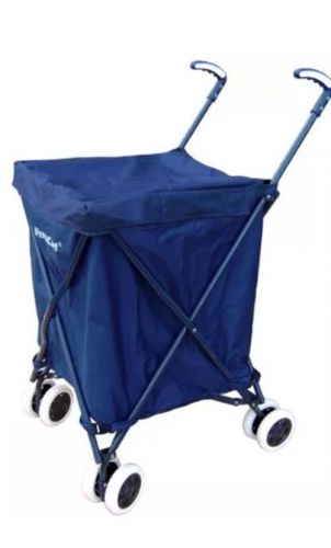Carrying Shopping Cart Folding Multi Purpose Transport Up 120lbs Water Resistant