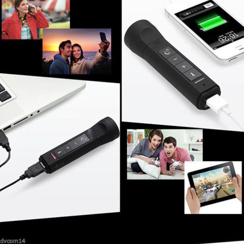 Lendison Mini Multifunction Bluetooth Rechargeable Led Flashlight Speaker