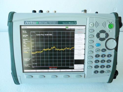 Anritsu MS2724C 20 GHz Portable Spectrum analyzer **LTE**