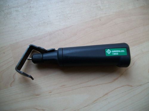 GREENLEE 1903 POCKET CABLE STRIPPER STRIPPING TOOL
