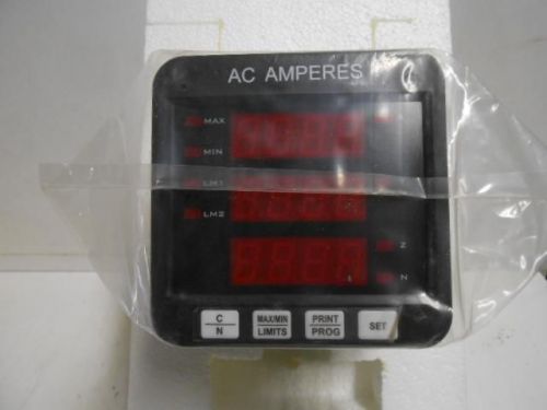 NOS ELECTRO INDUSTRIES 3-PHASE AMP &amp; AMP DEMAND MONITOR 30AA5, 3DAA5-3E, DSP3-D