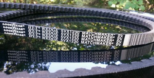 Goodyear HY-T Wedge 5VX1230 Matchmaker SC Cogged Belt 0..62&#034; x 0.53&#034; x 123&#034;