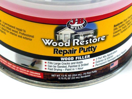 New j-b weld 40003 wood restore repair putty - 12 oz- free shipping for sale