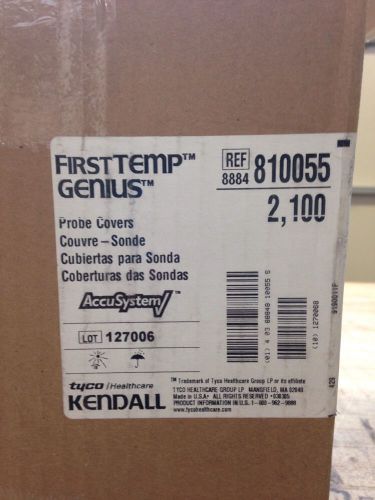 TYCO KENDALL FIRST TEMP GENIUS PROBE COVERS- 8884-810055-2100 PCS