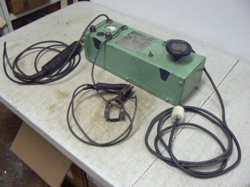 Vintage general electric ge 87g71 high voltage test set, 110vac x 0-3000v ohmite for sale