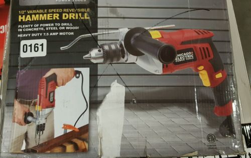 Chicago Electric 1/2&#034; Hammer Drill
