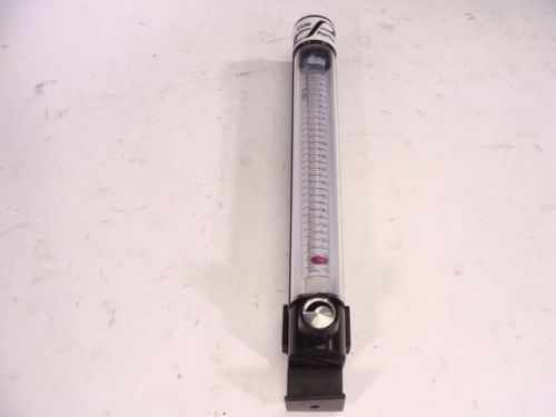 Used cole parmer easy-view 150mm adjustable lab flow meter w/ mount - nice! for sale