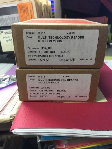 MT11 Multi-Technology Reader Mullion Mount