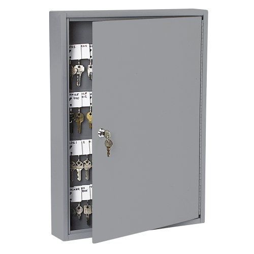 PM Company SecurIT 100 Hook Steel Key Cabinet, 17 3/8-Inches x 3 1/8-Inches x 22