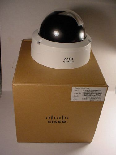 New Open Box Cisco Video Surveillance 2520 Series  IP Dome p/n CIVS-IPC-2520V