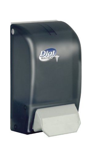 Dial 1327471 smoke healthcare foaming dispenser, 1 liter volume, 6.625&#034; width x for sale