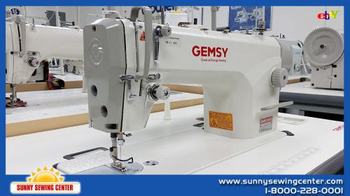 GEMSY GEM-8801-D1 High Speed Single Needle Sewing Machine with Thread Trimmer